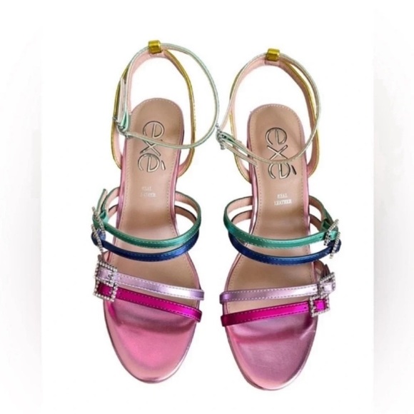 EXE REBECA 313 Multicolored High Heel Sandal - Picture 9 of 12